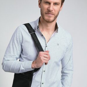 Camisa Loup Blanca-Kaki Benson&Cherry