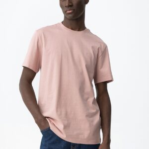Camiseta Básica Algodón Rosa